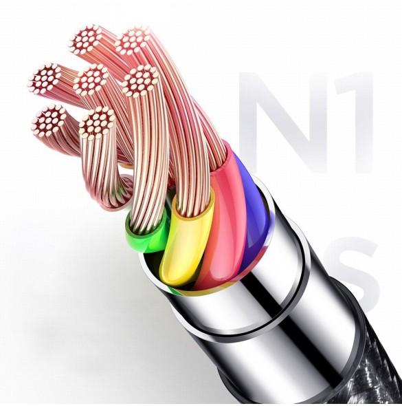 Joyroom USB - Lightning-kabel 3 A 1,5 m röd (S-1530N1)