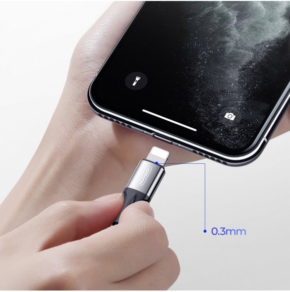 Joyroom USB - Lightning-kabel 3 A 1,5 m röd (S-1530N1)
