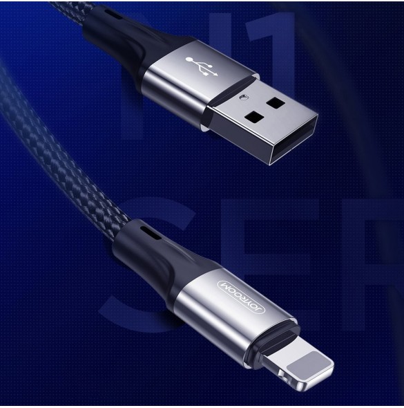 Joyroom USB - Lightning-kabel 3 A 1,5 m röd (S-1530N1)