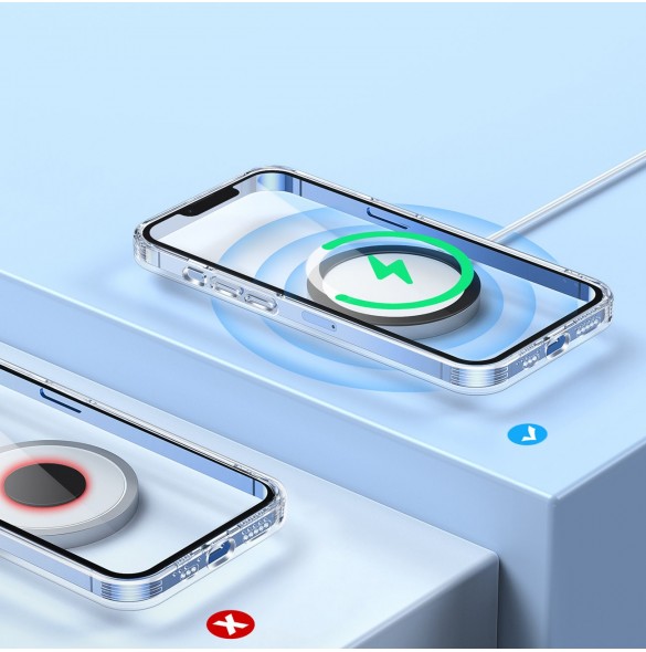 Joyroom magnetisk metallring för smartphone rosa (JR-Mag-M3)