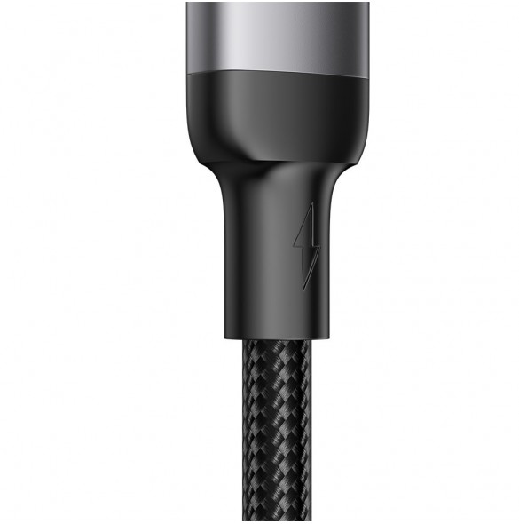 Joyroom USB-kabel - USB C 3A för snabb laddning och dataöverföring A10 Series 2 m svart (S-UC027A10)