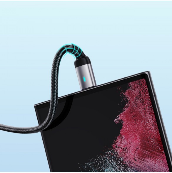 Joyroom USB-kabel - USB C 3A för snabb laddning och dataöverföring A10 Series 2 m svart (S-UC027A10)