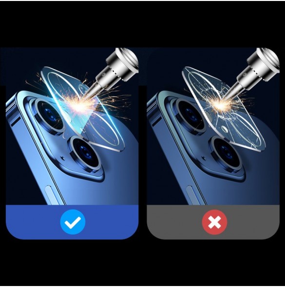 Joyroom Mirror Lens Protector kamera härdat glas för iPhone 13 / iPhone 13 mini (JR-PF860)