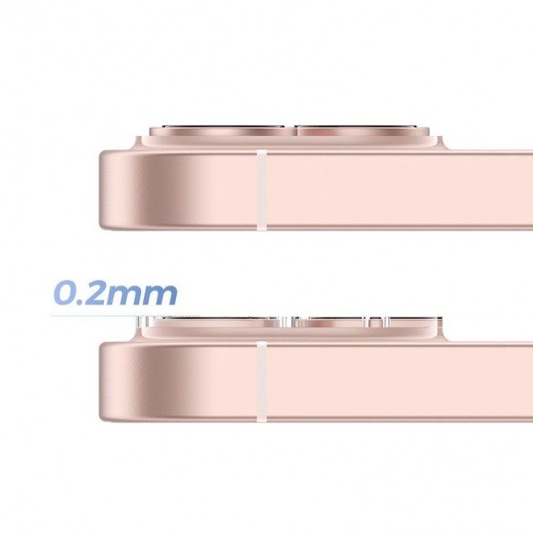 Joyroom Mirror Lens Protector kamera härdat glas för iPhone 13 / iPhone 13 mini (JR-PF860)