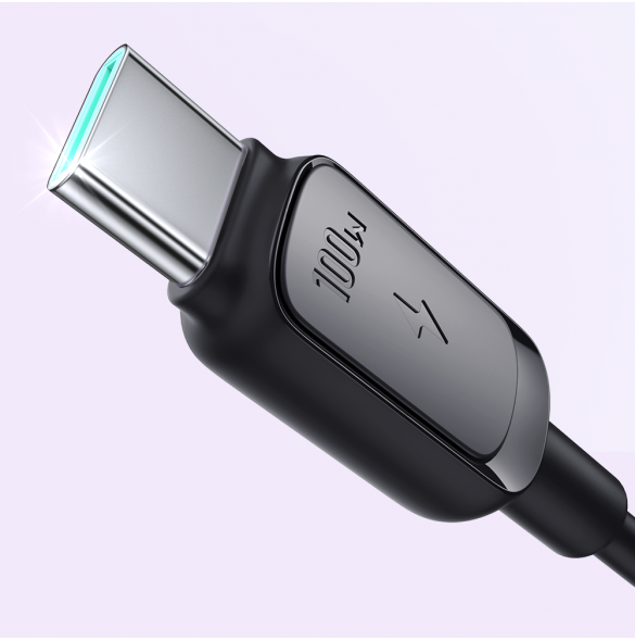 USB C - USB C-kabel 100W 1,2m Joyroom S-CC100A14 - Svart