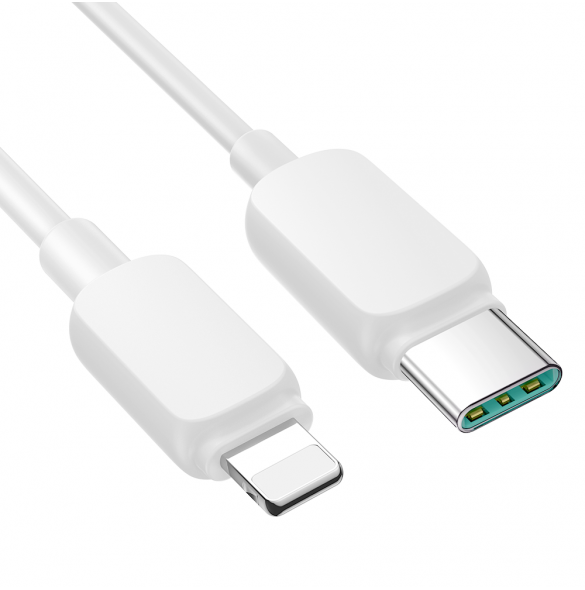 USB C - Lightning-kabel 20W 1,2m Joyroom S-CL020A14 - Vit