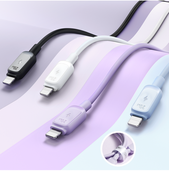 USB C - Lightning-kabel 20W 1,2m Joyroom S-CL020A14 - Vit