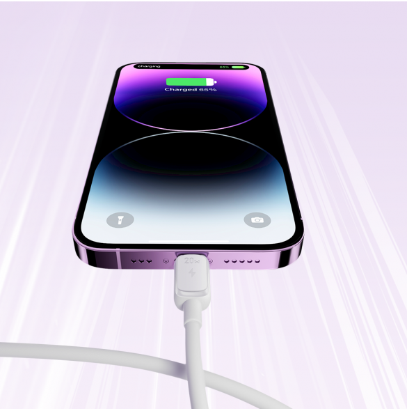 USB C - Lightning-kabel 20W 1,2m Joyroom S-CL020A14 - Vit