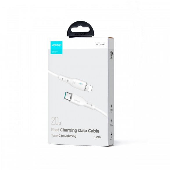 USB C - Lightning 20W 1,2 m kabel Joyroom S-CL020A13 - Vit