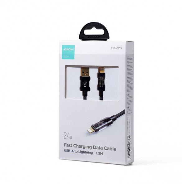 Joyroom USB-kabel - Blixtsnabb laddning Power Delivery 20 W 1,2 m svart (S-UL012A12)