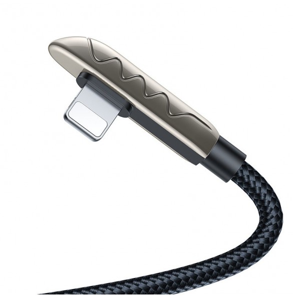 Joyroom USB-kabel - Lightning Laddning / Dataöverföring 2,4A 1,2m Silver (S-1230K3)