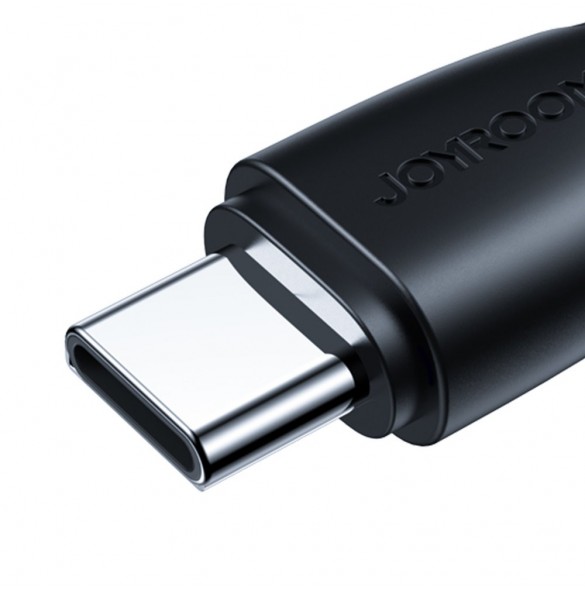 Joyroom USB - USB C 3A kabel Surpass Series för snabb laddning och dataöverföring 3 m svart (S-UC027A11)