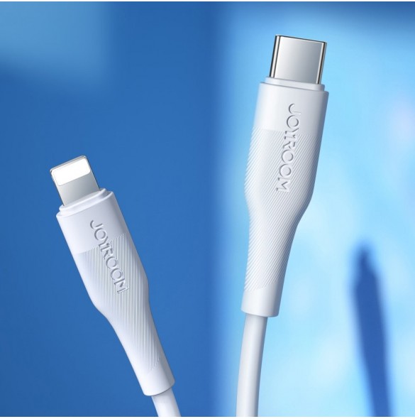 Joyroom snabbladdningskabel USB C - Lightning Power Delivery 2,4 A 20 W 1,2 m svart (S-1224M3)