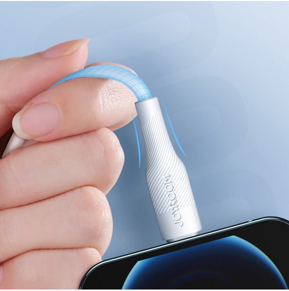 Joyroom snabbladdningskabel USB C - Lightning Power Delivery 2,4 A 20 W 1,2 m svart (S-1224M3)