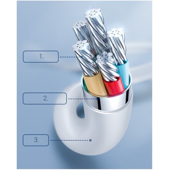 Joyroom snabbladdningskabel USB C - Lightning Power Delivery 2,4 A 20 W 1,2 m svart (S-1224M3)