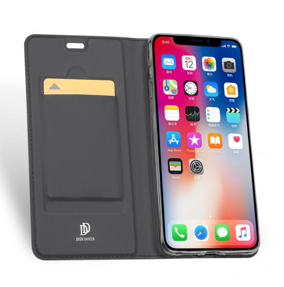 Grå och väldigt snyggt skydd iPhone XR.