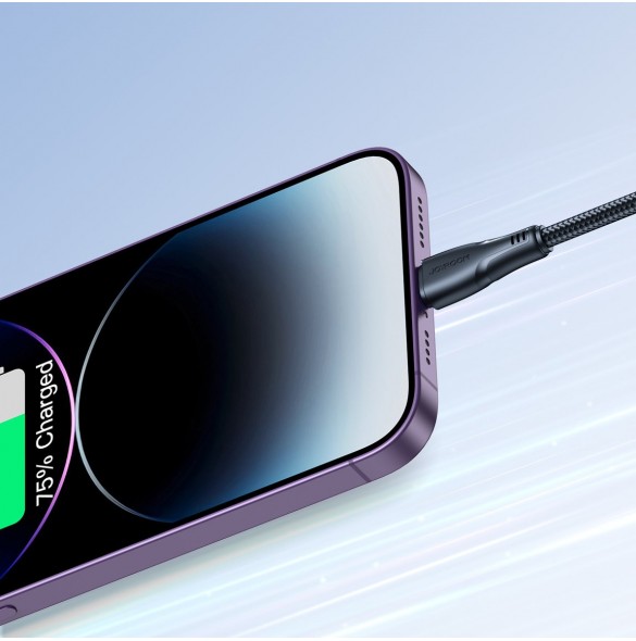 Joyroom kabel USB - Lightning 2.4A Surpass Series 3 m svart (S-UL012A11)