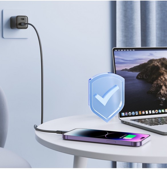 Joyroom kabel USB - Lightning 2.4A Surpass Series 3 m svart (S-UL012A11)