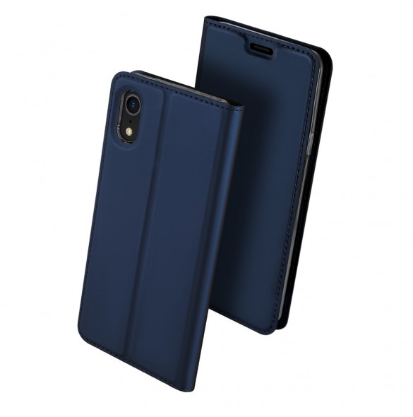Blå och väldigt snyggt skydd iPhone XR.