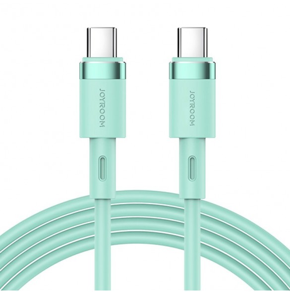 Joyroom-kabel USB Typ C - USB Typ C PD 60W 1,2 m grön (S-1230N9)