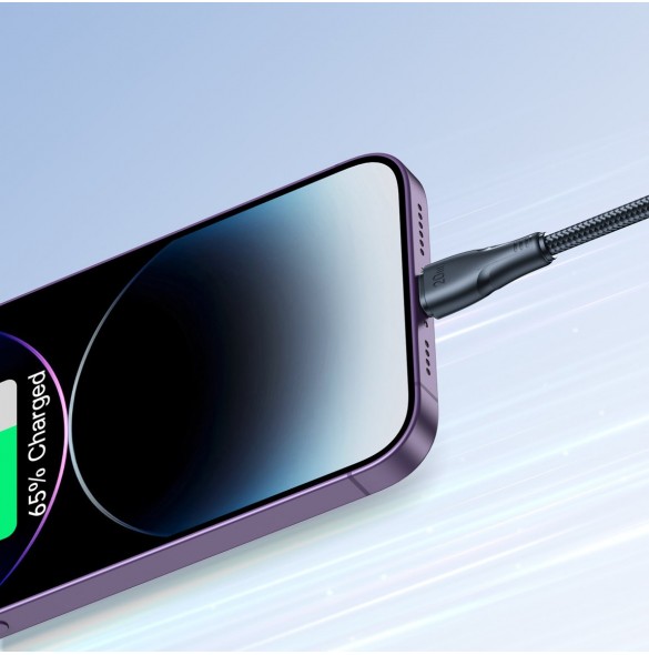 Joyroom USB C - Lightning 20W Surpass Series-kabel för snabb laddning och dataöverföring 2 m svart (S-CL020A11)