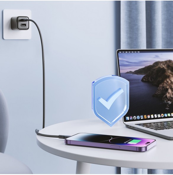 Joyroom USB C - Lightning 20W Surpass Series-kabel för snabb laddning och dataöverföring 2 m svart (S-CL020A11)
