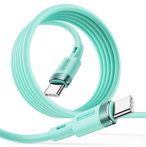 Joyroom slitstark USB Type C-kabel - USB Type C 3A 1,8 m grön (S-1830N9)