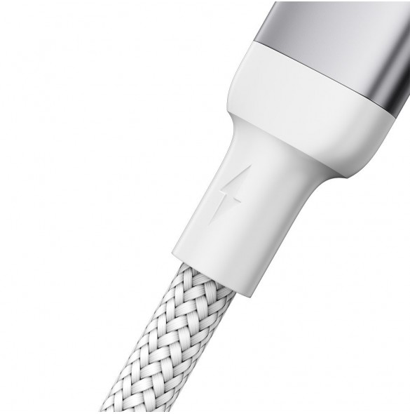 Joyroom USB - Lightning 2.4A A10 Series-kabel 3 m vit (S-UL012A10)