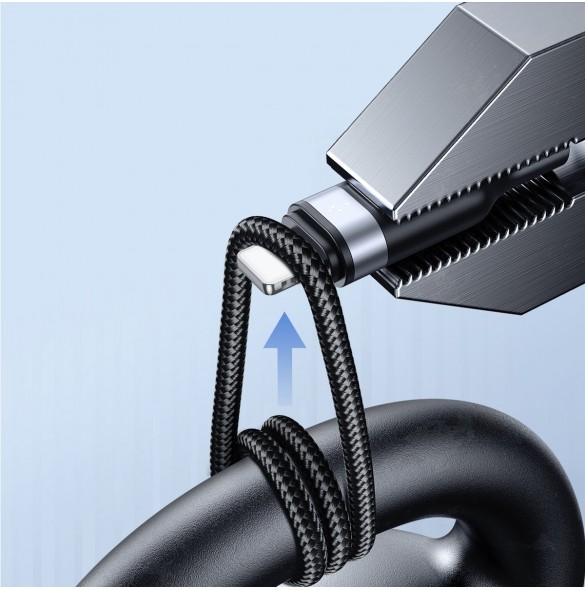 USB-kabel 4in1 USB-A - 2 x USB-C / Lightning / Micro för laddning och dataöverföring 1,2m Joyroom S-1T4018A18 - svart