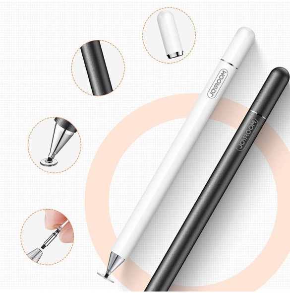 Joyroom Excellent Series Passive Capacitive Stylus Stylus Penna för smartphone/surfplatta Svart (JR-BP560S)