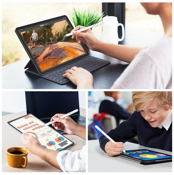 Joyroom Excellent Series Passive Capacitive Stylus Stylus Penna för smartphone/surfplatta Svart (JR-BP560S)