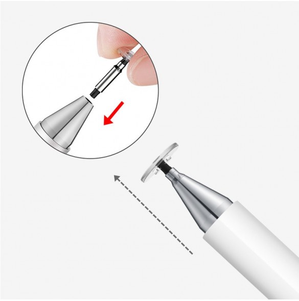 Joyroom Excellent Series Passive Capacitive Stylus Stylus Penna för smartphone/surfplatta Svart (JR-BP560S)
