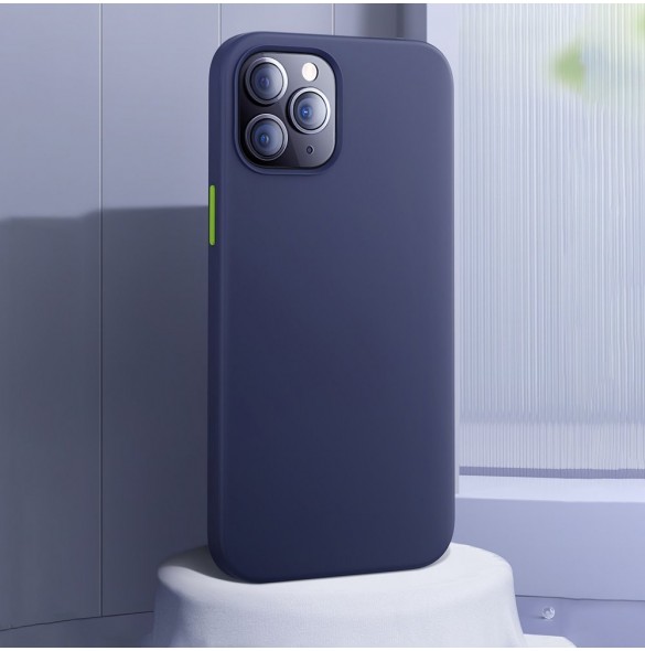Joyroom Color Series fodral för iPhone 12 mini svart (JR-BP798)