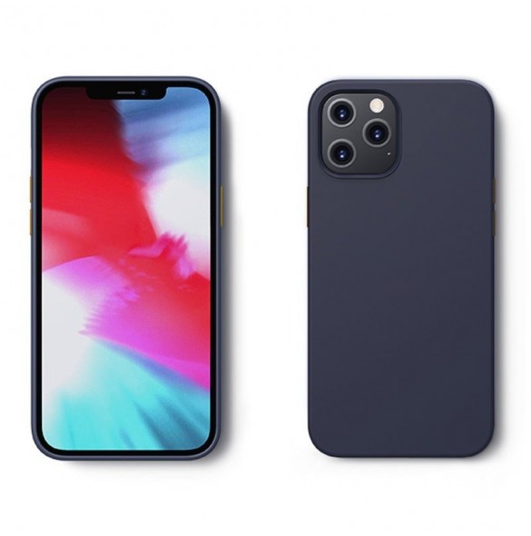 Joyroom Color Series-fodral för iPhone 12 mini blå (JR-BP798)