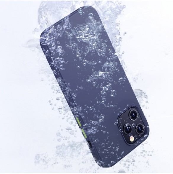 Joyroom Color Series-fodral för iPhone 12 mini blå (JR-BP798)