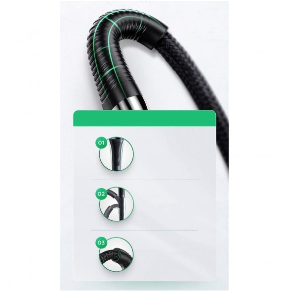 Joyroom USB Typ C - Lightning-kabel Strömförsörjning 20W 2,4A 1,2m röd (S-1224K2 Röd)