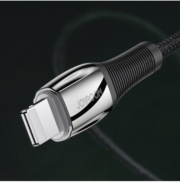 Joyroom USB Typ C - Lightning-kabel Strömförsörjning 20W 2,4A 1,2m röd (S-1224K2 Röd)