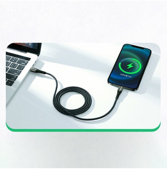 Joyroom USB Typ C - Lightning-kabel Strömförsörjning 20W 2,4A 1,2m röd (S-1224K2 Röd)