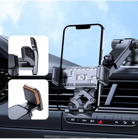 Joyroom bil smartphonehållare för instrumentbräda svart (JR-ZS283)