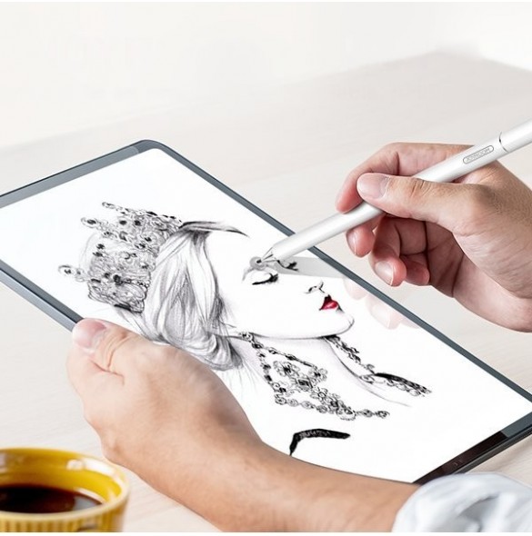 Joyroom excellent-serien passiv kapacitiv stylus penna vit (JR-BP560)