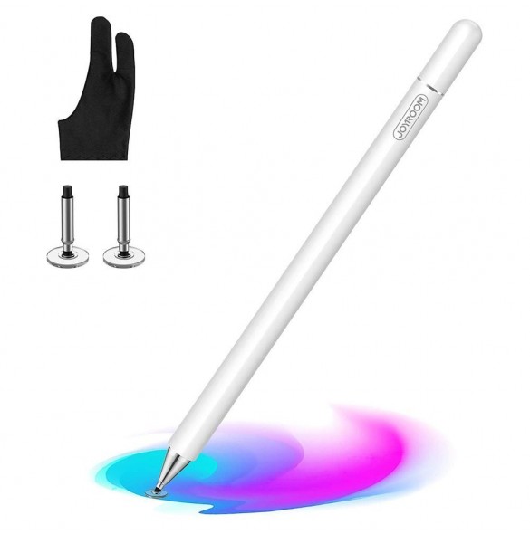 Joyroom excellent-serien passiv kapacitiv stylus penna vit (JR-BP560)