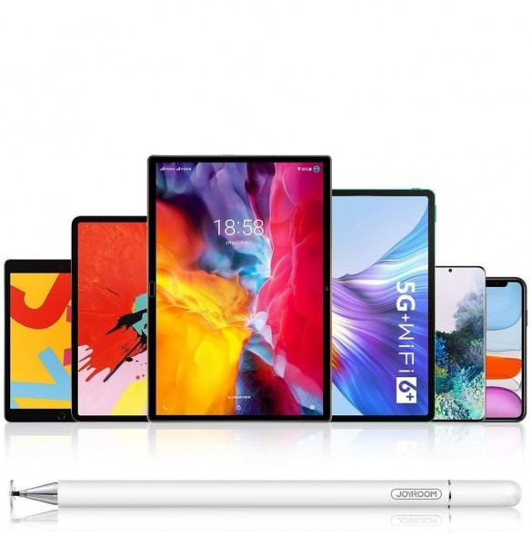 Joyroom excellent-serien passiv kapacitiv stylus penna vit (JR-BP560)