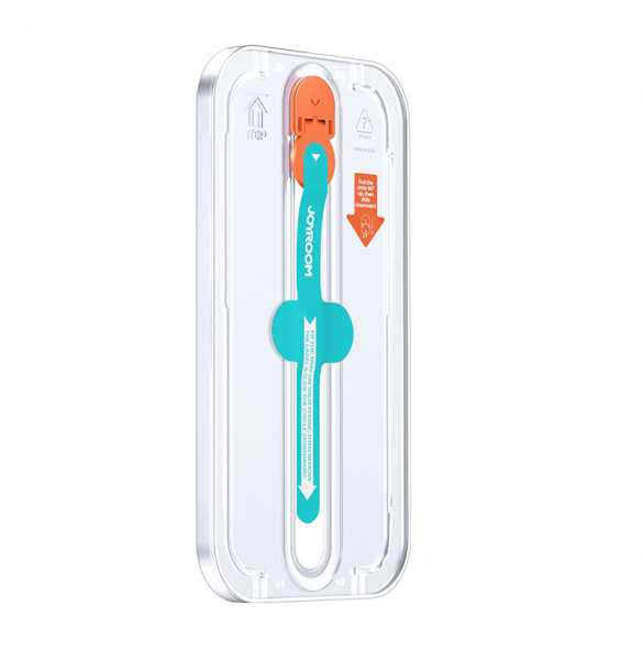 Joyroom härdat glas med monteringssats för iPhone 13 Pro Max 6.7 "transparent (JR-PF937)