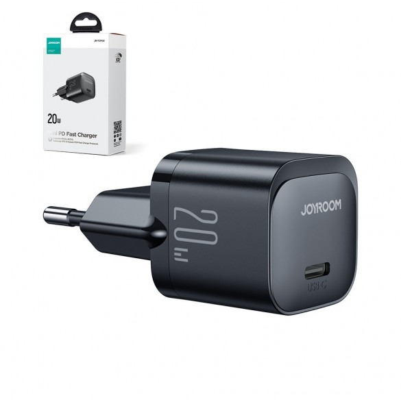 Miniladdare USB C 20W PD Joyroom JR-TCF02 - svart