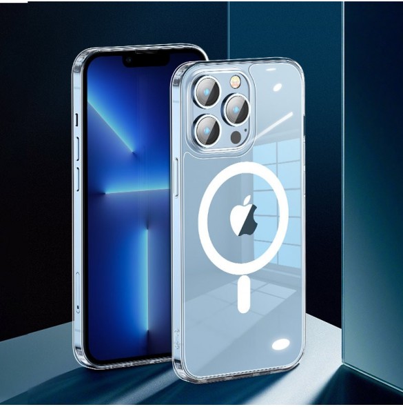 Joyroom Mingkai Series Rugged MagSafe Fodral för iPhone 13 (6,1 ") Transparent (JR-BP960)