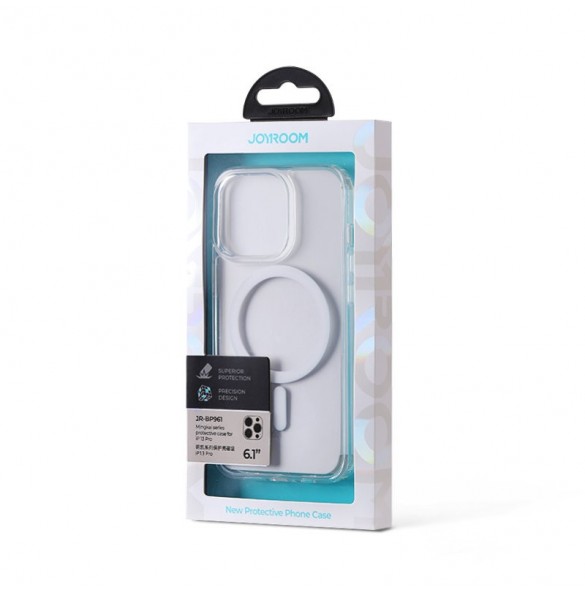 Joyroom Mingkai Series Rugged MagSafe Fodral för iPhone 13 (6,1 ") Transparent (JR-BP960)