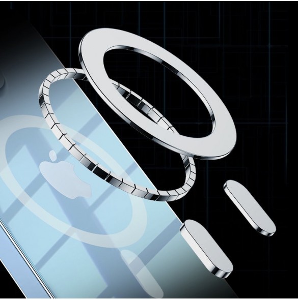 Joyroom Mingkai Series Rugged MagSafe Fodral för iPhone 13 (6,1 ") Transparent (JR-BP960)