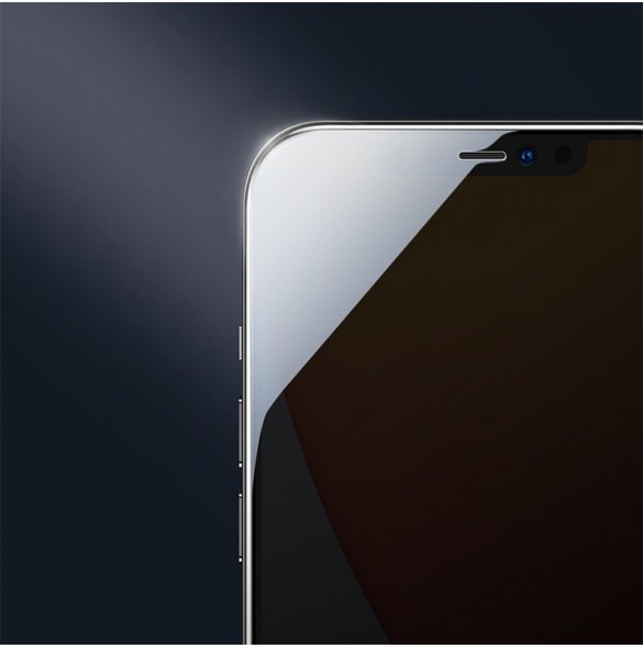 Joyroom Knight Series 2.5D helskärmsskydd härdat glas för iPhone 12 Pro Max (6,7")