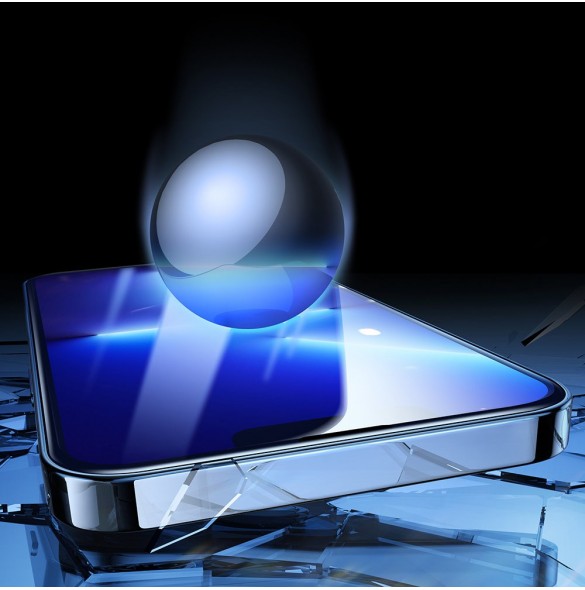 Joyroom Knight 2,5D FS TG 5x glas iPhone 14 Pro helskärm (JR-DH06)