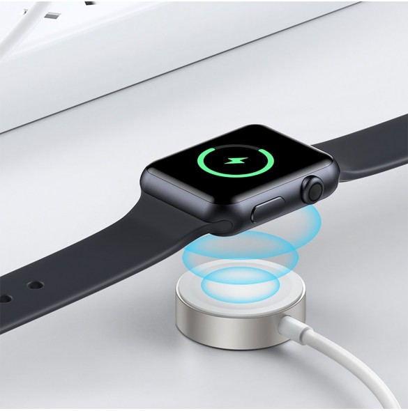 Joyroom-kabel med induktionsladdare för Apple Watch 1,2m vit (S-IW004)